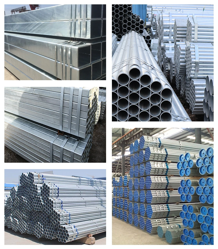 1.5 Inch DN40 Scaffolding Tube Pre Galvanized Steel Pipe Price 48.3mm Galvanized Welded Pipe Tube