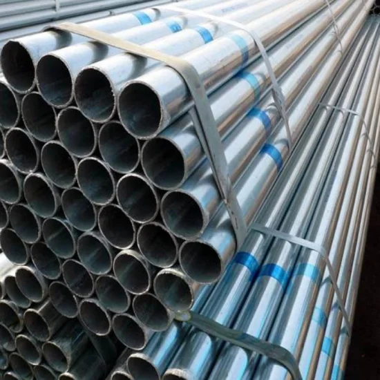 Tubo in acciaio Gi per impalcature da 48,3 mm per i prezzi del ferro da costruzione del tubo zincato