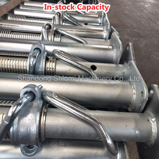 En1065 Costruzione Galvanizd Impalcatura Pesante Leggero Telescopico Post Cassaforma Costruzione Ponteggi Supporto/Puntellamento in Acciaio Regolabile